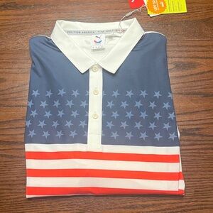 Puma Volition Stars and Stripes Polo Shirt